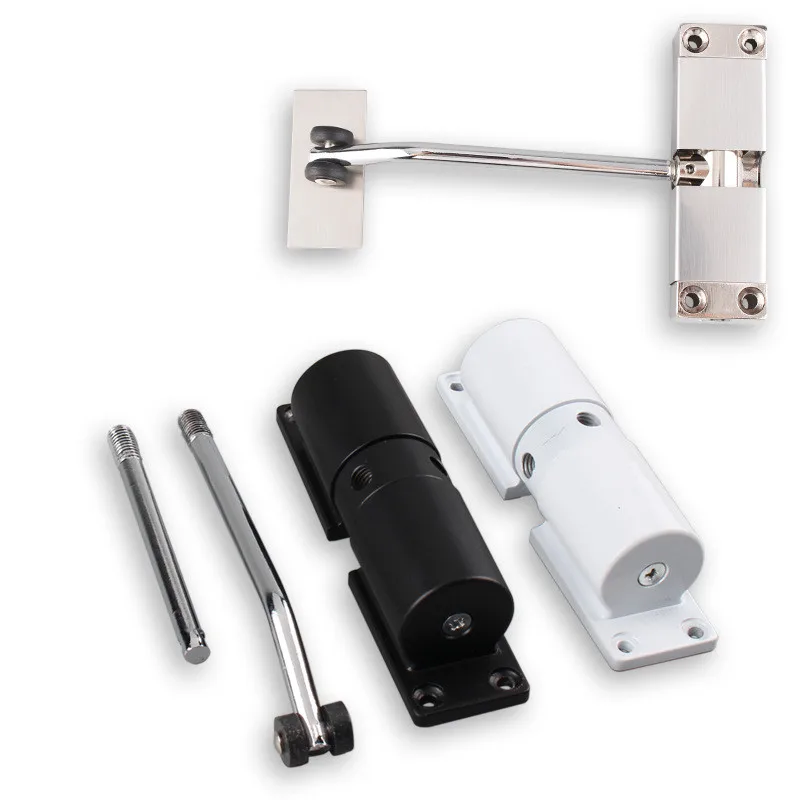 30Pcs Spring Door Closer Automatic Door Closer Surface Mounted Closer Residential Commercial Use Furniture Hardware