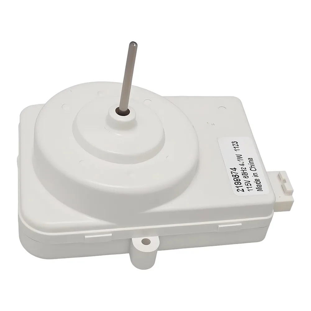 Brushless DC Condenser Fan Motor 4.2x3.5 Inch Metal Quiet For Refrigerator Replacement Part Fit 2188874 W10508362
