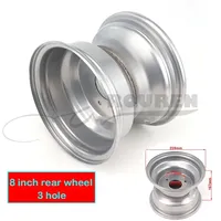 ATV Kart Motorcycle Modified Wheel 19X7-8 Inch 18*9.5-8 Three-Hole Tire Rim Rear Wheel Hub 8-Inch Wheel Hub Rim Accessories