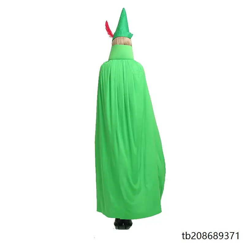 زي أميرة الجني الأخضر للهالوين، عباءة ساحرة، زي مهرجان الكريسماس، أداء مسرحي، زي تقليدي عرقي للنساء