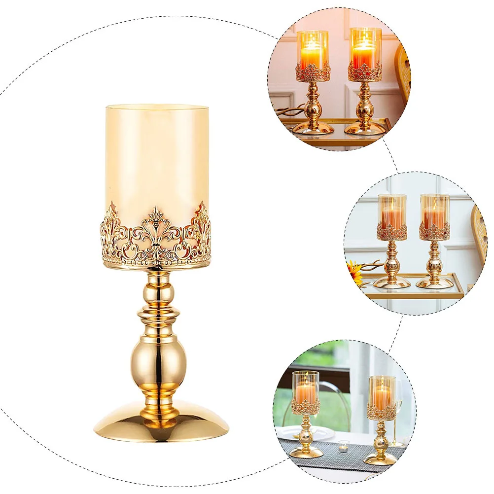 เชิงเทียนเหล็กศิลปะสไตล์ยุโรปสำหรับงานแต่งงาน งานฉลองครบรอบ งานปาร์ตี้ ตกแต่งบ้าน