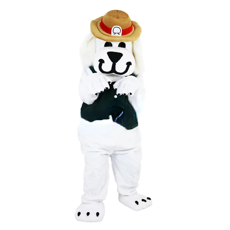 Dog Mascot Fursuit Costumes Cartoon Custom Mascot Walking Stage Performance Costume Puppet Animal Costume Costume