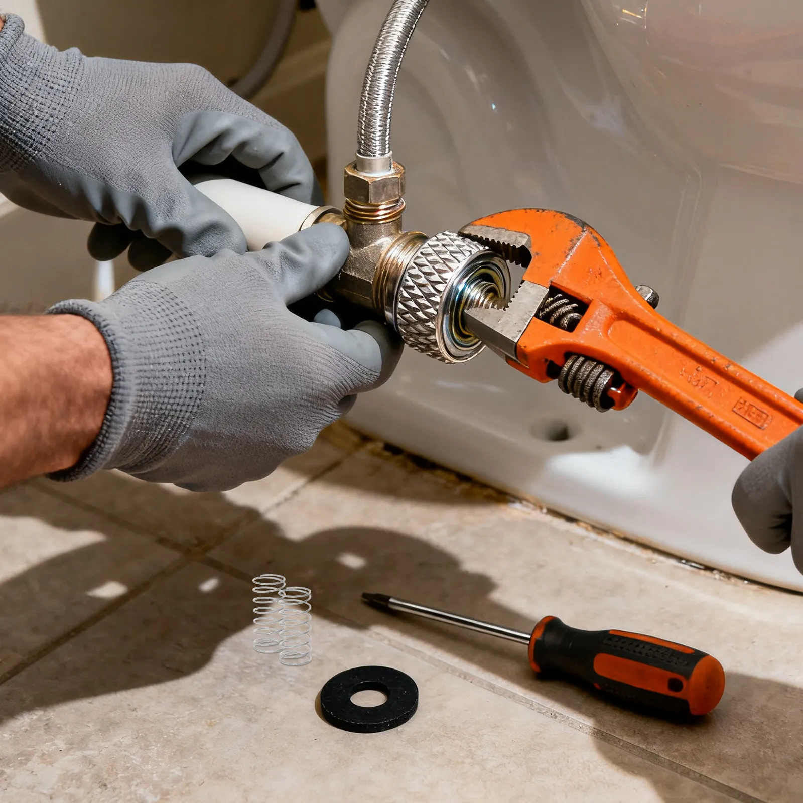 Home Bathroom Repair - 20 個トイレフラッシュボタンスプリングユニバーサルステンレス鋼圧縮コイル家庭用浴室修理配管メンテナンス水槽