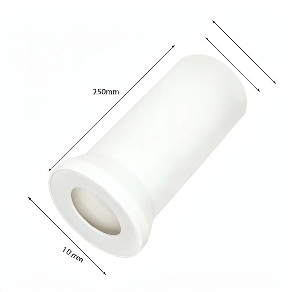 Wall Hung Toilet Sewage Pipe DN110 Thickened Discharge Tube Leakproof Drain Adapter For Wall Mounted Sanitary Installation