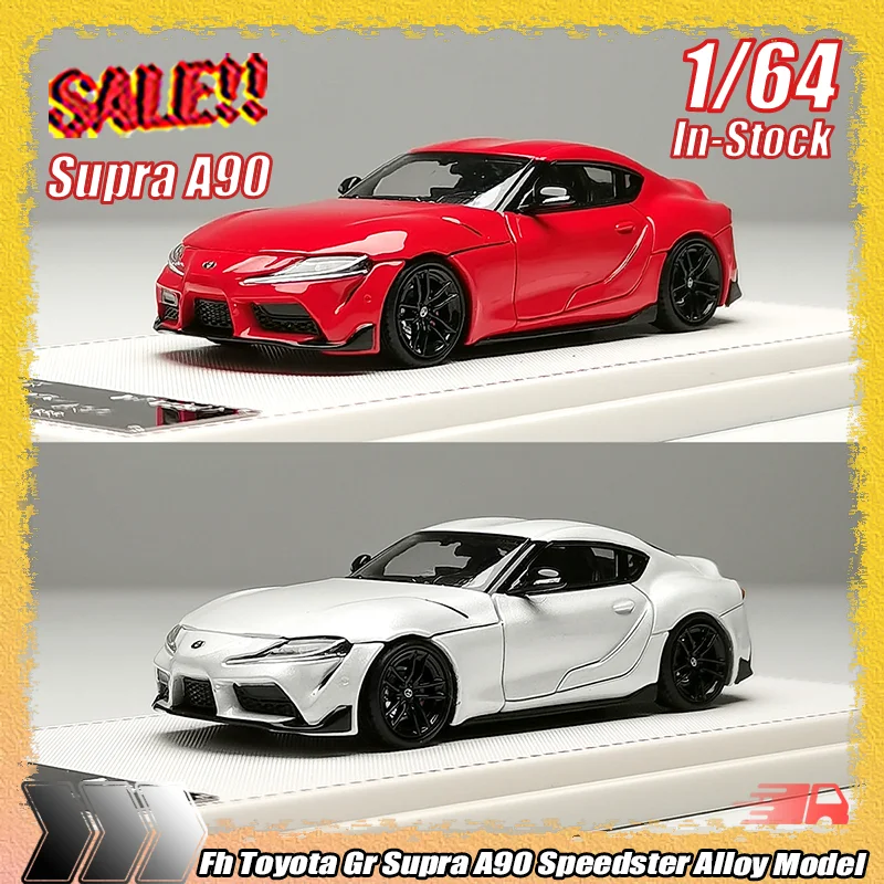 

New In Stock Fh 1:64 Toyota Gr Supra A90 Speedster Replica Alloy Miniature Die-Casting Car Models Children'S Toys Gifts Ornament