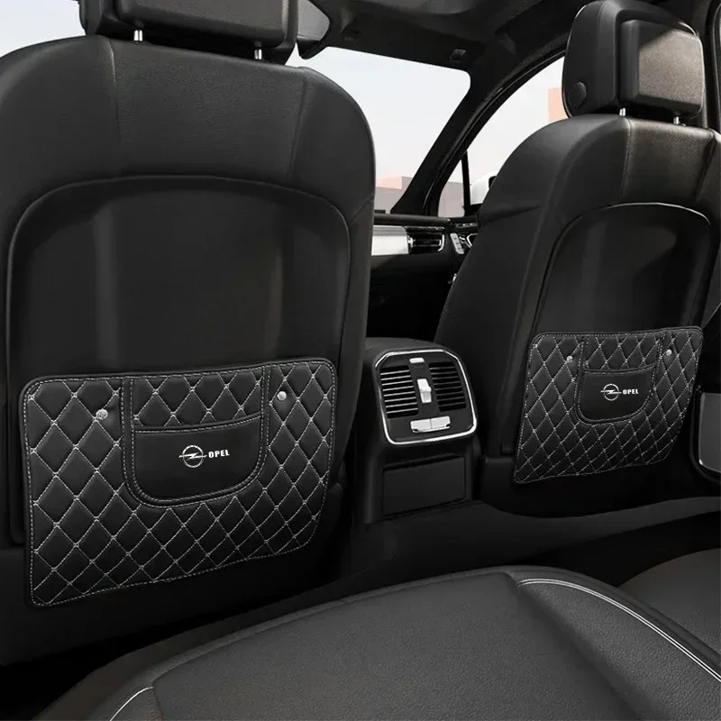 

Car Back Protector Cover Seat Back Anti-Kick Cushion Pad For Opel Insignia Astra Antara Meriva Zafira H G Corsa