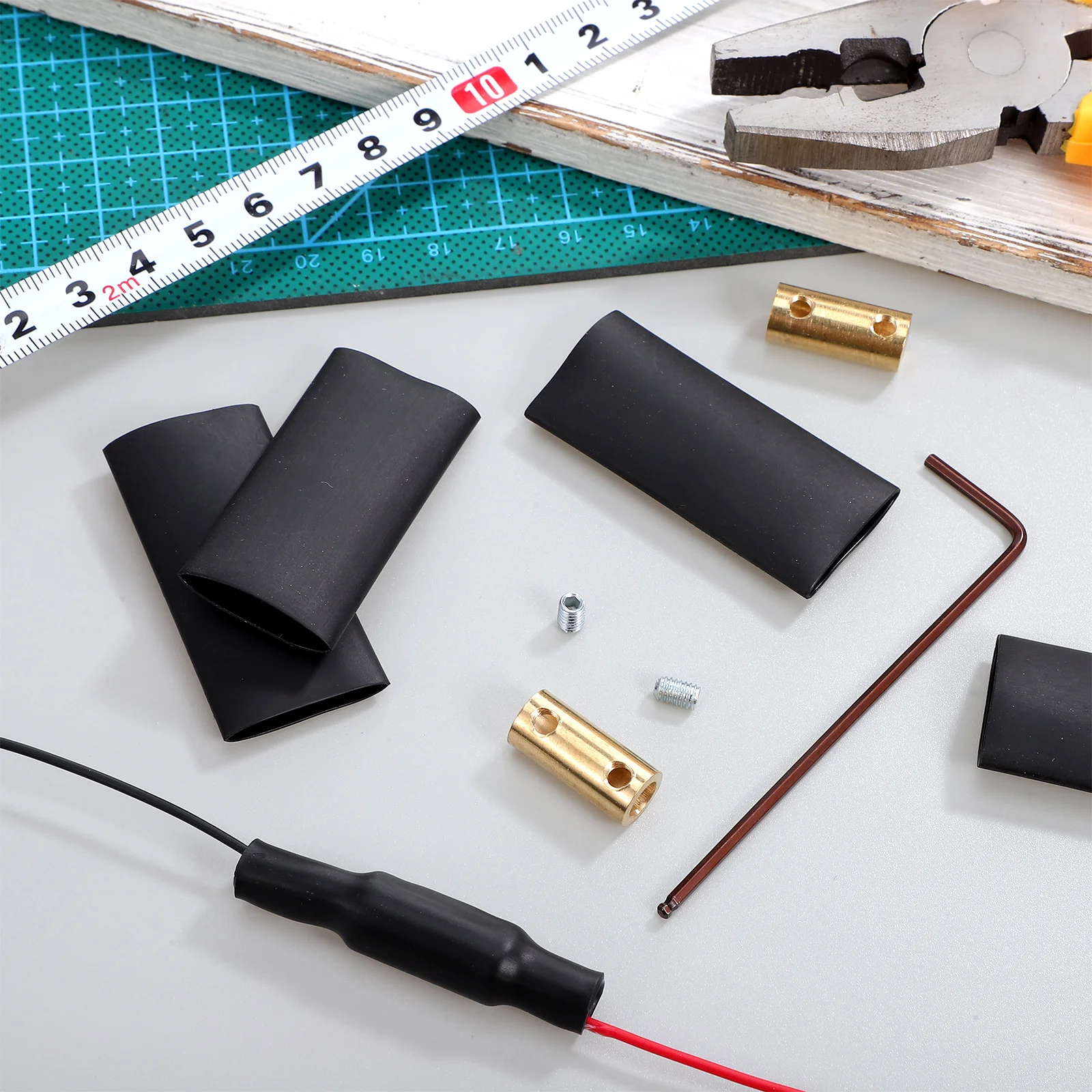 

1 комплект, 1 комплект, комплект разъемов для проводов, медные разъемы, быстрая проводка, стабильный ток, цепная клемма для бытового промышленного использования