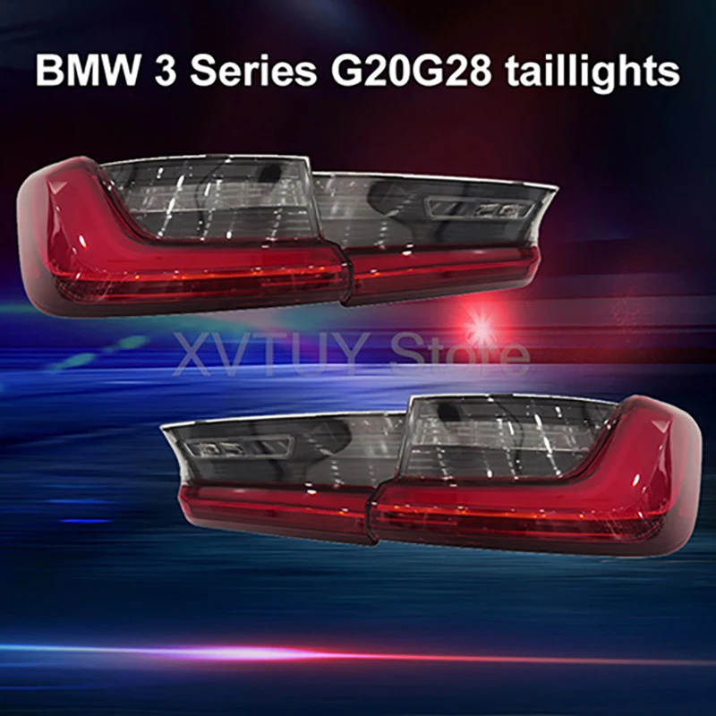 

A Set Taillights For BMW 3 Series G20 G28 2019-2024 Car LED Turn Signal Brake Lamp Original Assembly Rear Light Auto Accessories