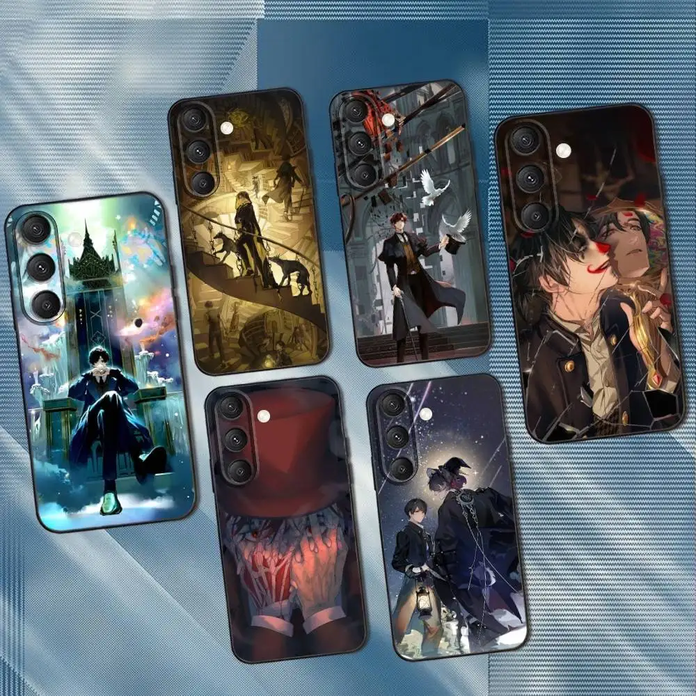 

L-Lord of M-Mysteries-es Phone Case For Samsung S 25,S24,S23,S22,S21,S20,S10,Ultra,Plus,Lite,FE,Soft Silicone Black Cover