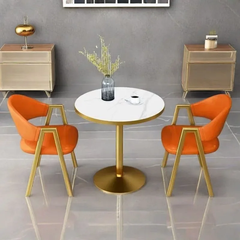 Modern simple leisure small apartment reception negotiation table