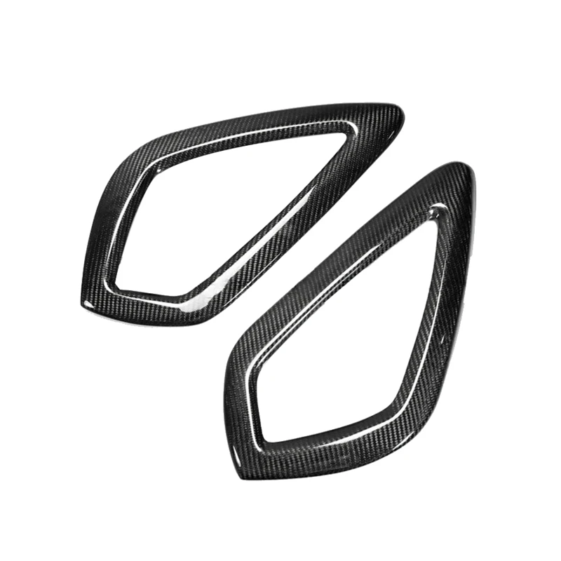 Carbon Fiber Side Gear Shift Strip Trim Panel Cover Moulding Decor for Hyundai Veloster 2011-2017 Accessories