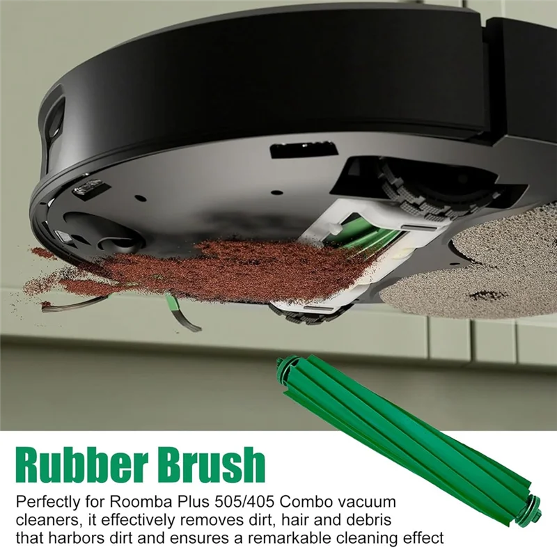 B82B-قطع غيار لـ Irobot Roomba Plus 405 و505 Combo Robot فرشاة جانبية رئيسية مجموعة ملحقات فلتر Hepa #2