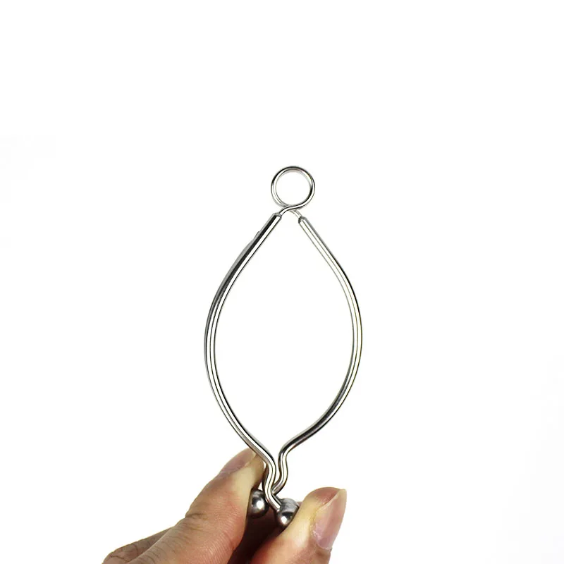 Stainless Steel Male Penis Clamp Urological Instrument Purposes Urology Incontinence Sex Dummy