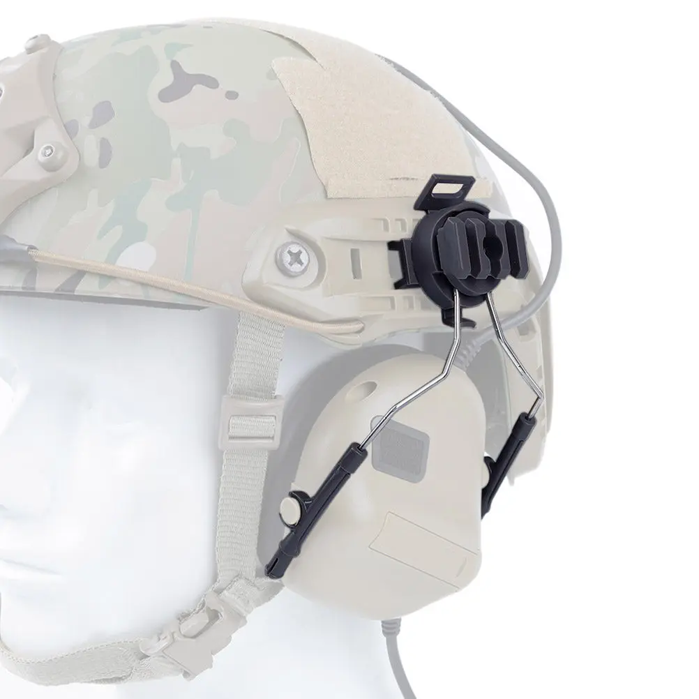 

Fast Rail Adapter for Comtac Headsets High Quality Easy Installation Outdoor Shooting Helmets