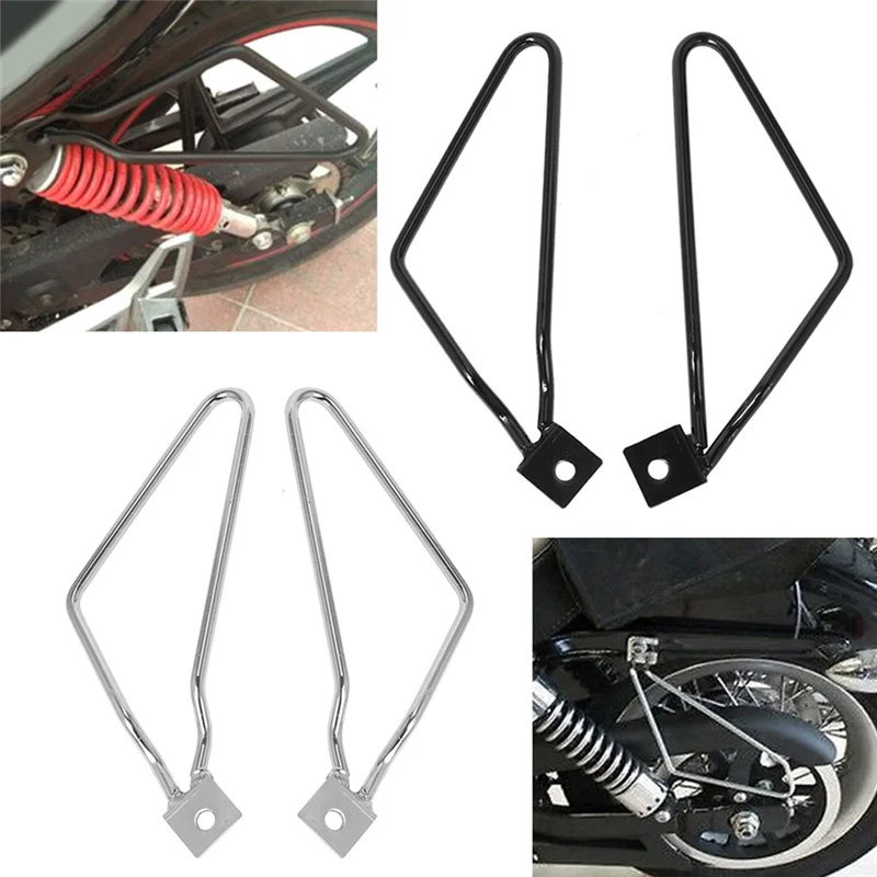 

Lasting Motorcycle Saddlebags Mount Brackets Support For XL883/1200 HD1450/1584