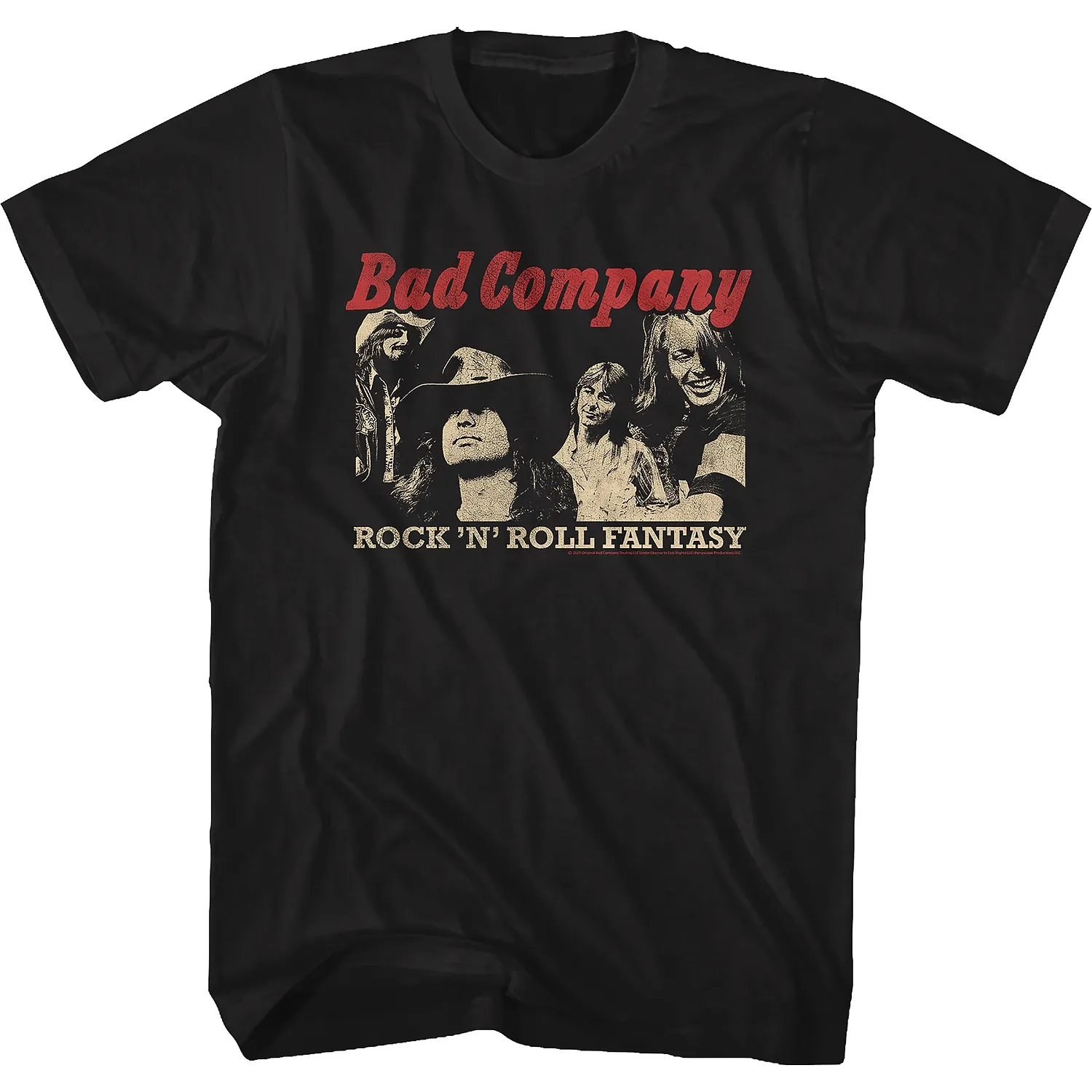 

Футболка группы Rock Bad Company, мужская футболка в стиле ретро в европейском и американском уличном стиле, бесплатная доставка, футболка унисекс, осень-зима