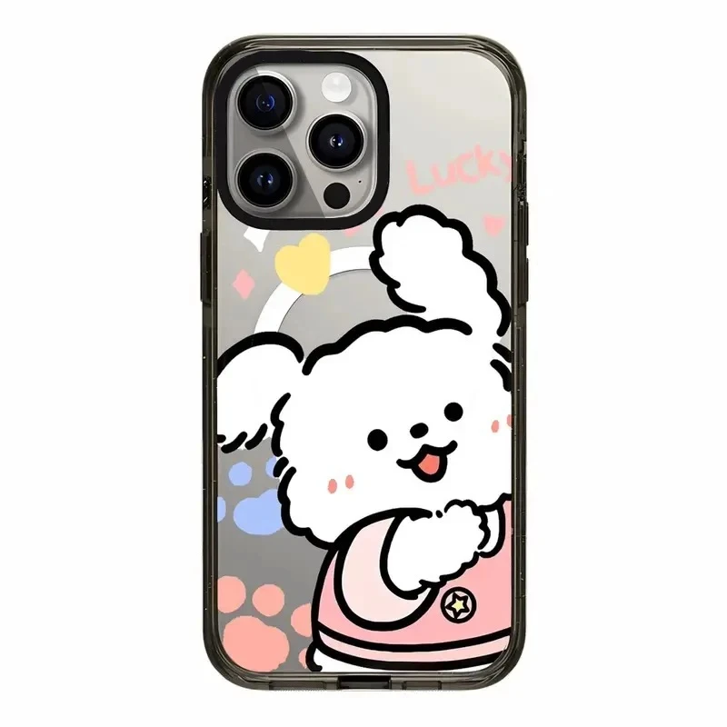 

Cute Bear Lovers Magnetic Phone Case Cover for IPhone 11 12 13 14 15 Pro Max Case for IPhone 15 Pro Max