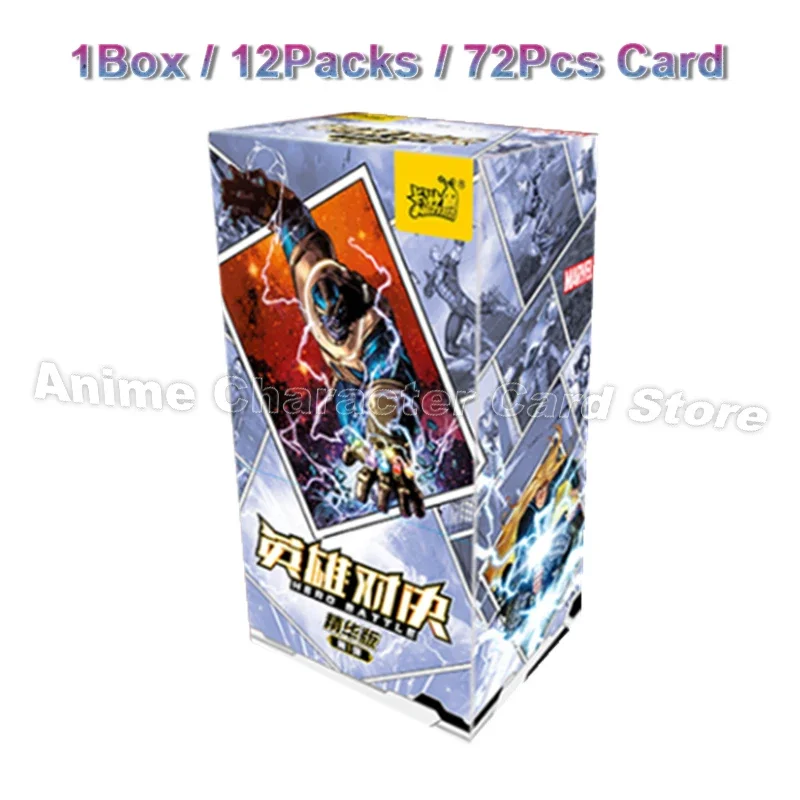 Marvel Cards DC Movie Peripheral Superhero Battle the Avengers Flash Gold Game Spider-Man Cards Comics Heroes Versus SpiderMan