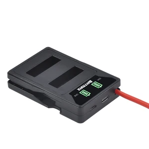 3 1850 mah EN-EL23 yedek li-ion pil + led usb şarj aleti nikon coolpix p610, s810c b700, p900, p600 dijital kamera Pildeki en iyi 10 satış, el feneri x900-no. 9