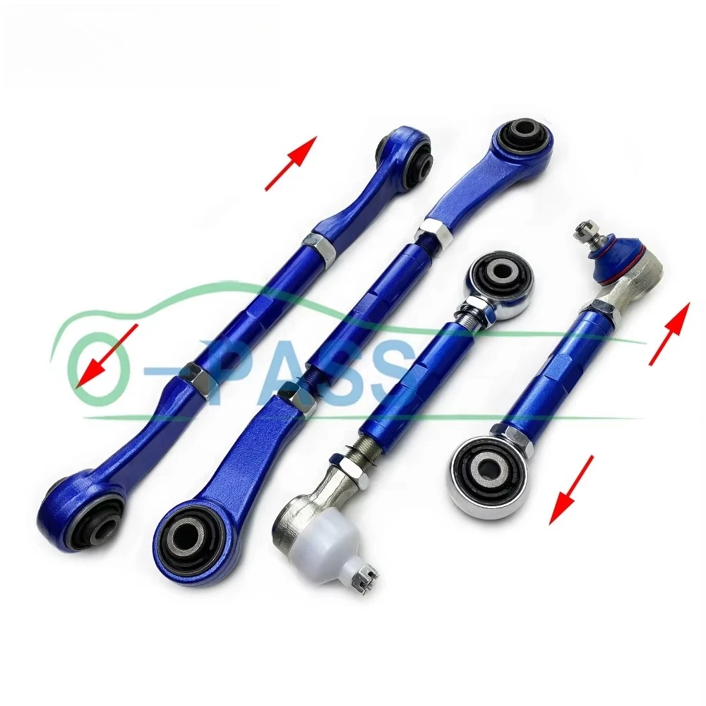 

Регулируемый комплект задних рычагов подвески для Hyundai IX35 Tucson Optima Sportage 2WD 2009- (номера деталей: 55100-2S000, 55250-2S000) с регулировкой развала и схождения колес