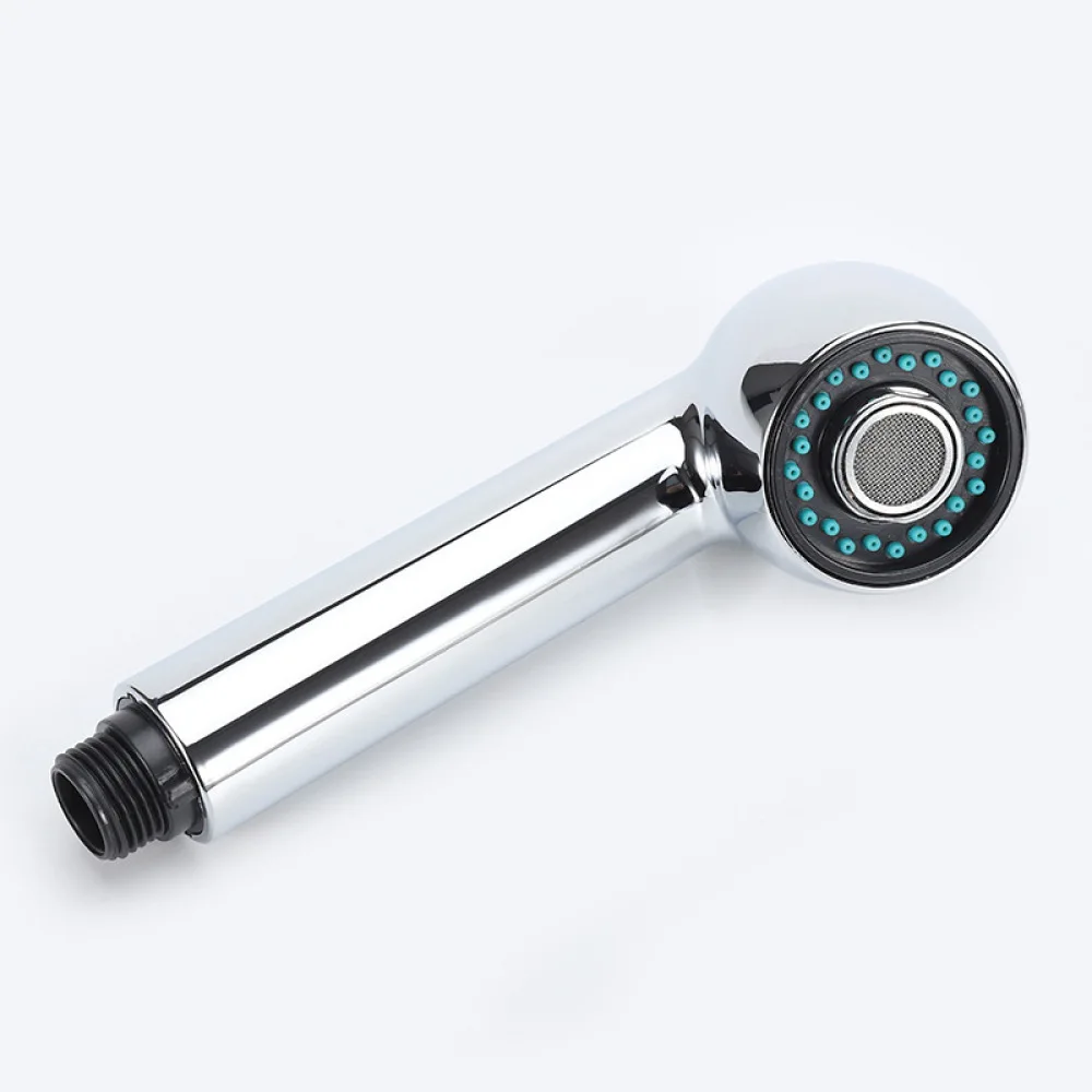 Modern Handheld Shower Head Rainfall Sprayer Chrome Plated Bathroom Accessory For Manrun Easy Installation Practical Nozzle