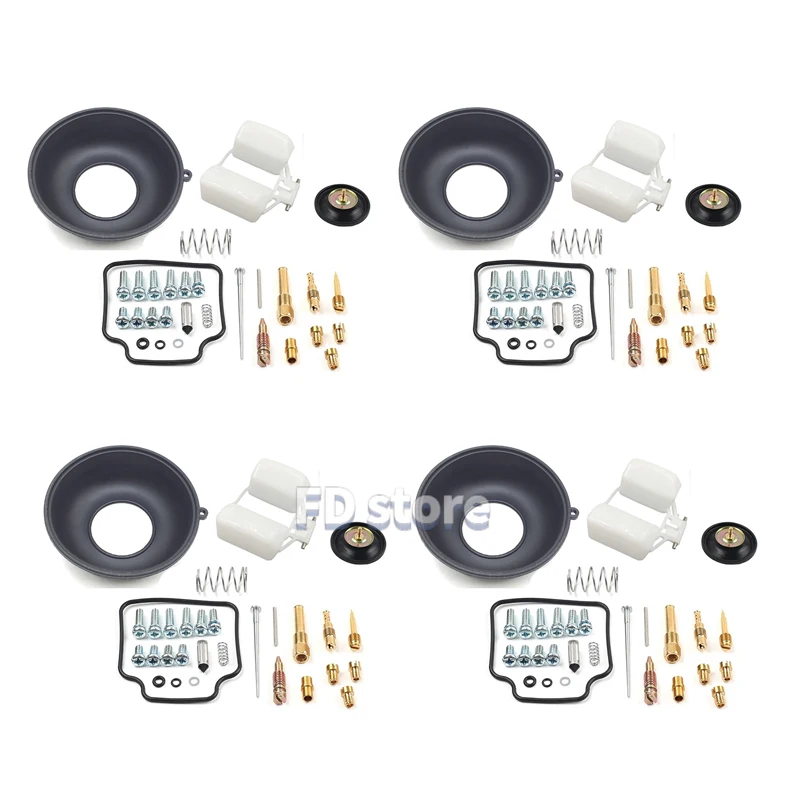 Carburetor repair kit for Honda NX650 XR650 DOMINATOR XR650L float needle valve gasket air screw vacuum diaphragm view 4