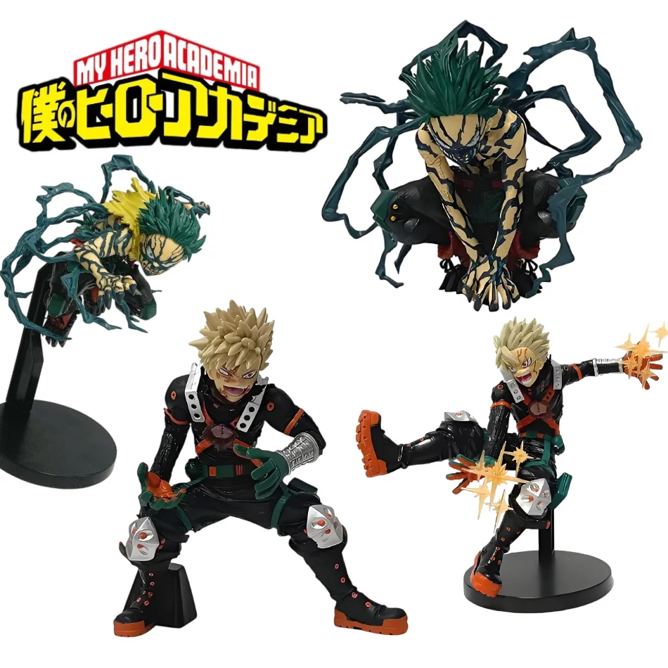 Heiße Anime My Hero Academia Figur Dark Midoriya Izuku Actionfigur PVC Desktop Auto Dekoration Sammlermodell Spielzeug