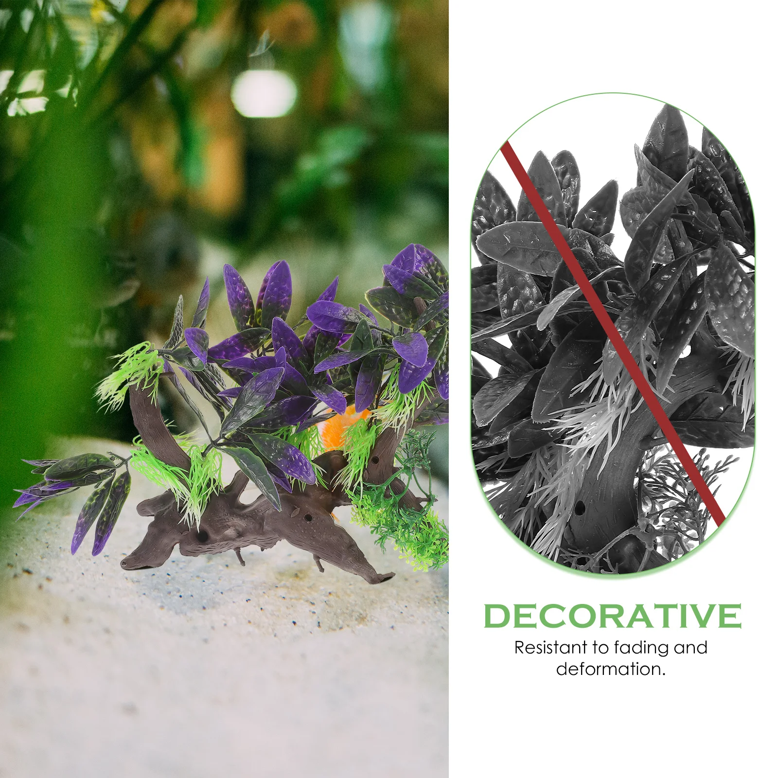 

Decoration Fake Aquatic Aquarium Decorations Small Plants For Fish Tank Fish Tank Accessories Decor Pet Supplies