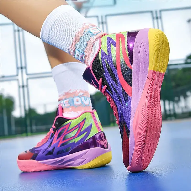2026 New Luxury Shoes Basketball Men Comfortable Men Basketball Trainers Mens Anti-Slip Training Shoes Unisex Man Outdoor Shoe