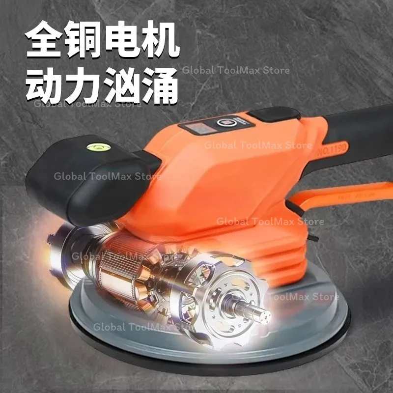 High Power Tile Vibrator Tiling Machine Floor Wall Brick Laying Vibration Leveling Paving Tool