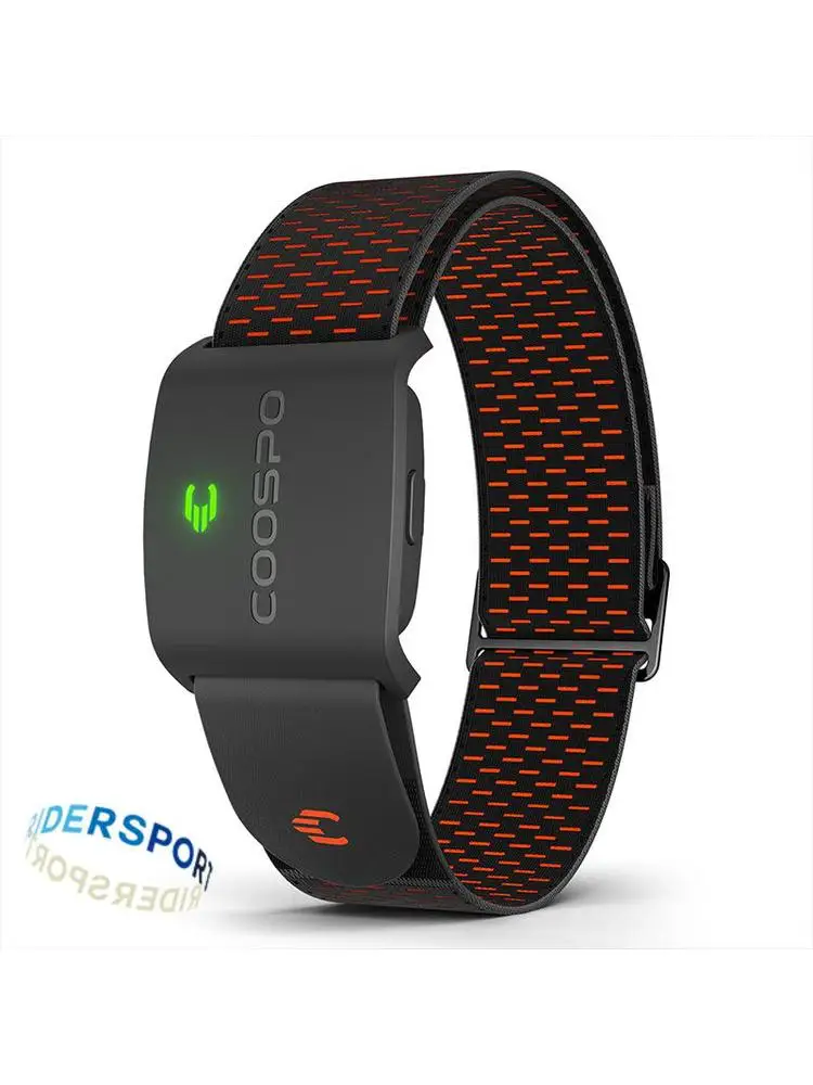 COOSPO HW9 brassard moniteur de fréquence cardiaque avec Zones HR/Calories capteur HRM pour Fitness cyclisme BLE5.0 ANT + pour Peloton/Zwift/Wahoo