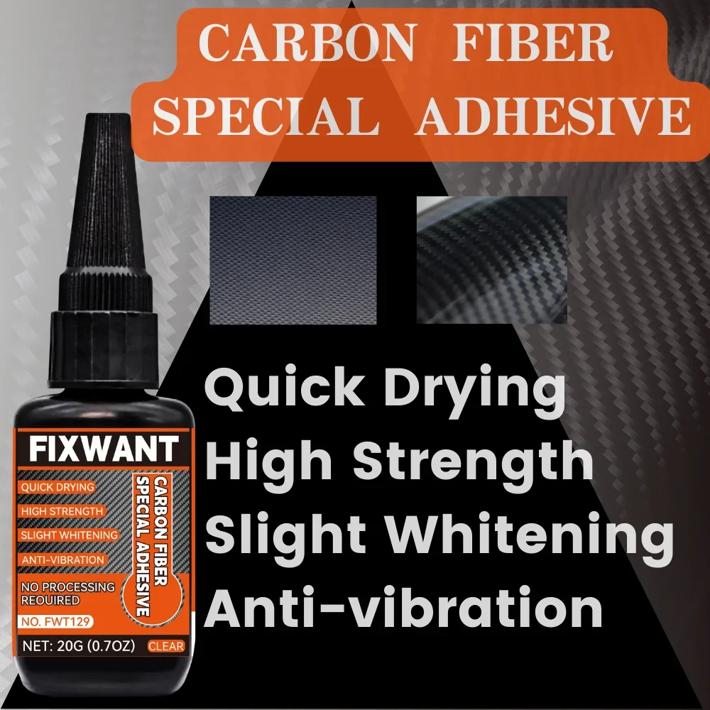 Car Helmet and Motorcycle Carbon Fiber Repair Glue - Heat-Resistant, Lightweight, Easy to Apply