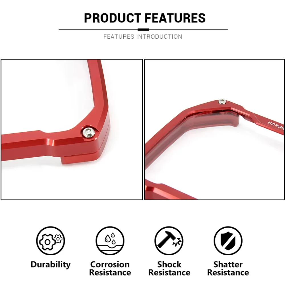 FOR BMW R1200GS R1250GS R1250GSA F850GS F750GS F900 F900R Motorcycle Accessories Meter Frame cover screen protector
