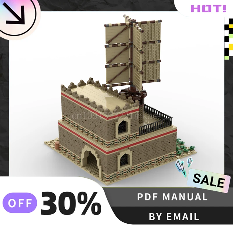 [4016PCS] Customized MOC Empire Mill Creative Building Blocks Set STEM Educational Toys DIY Construction Model Kit Birthday Gift