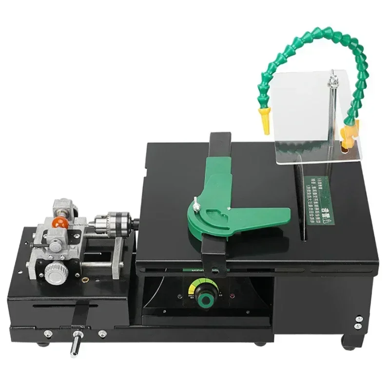 Mini Table Saw Portable Cutting Machine for DIY Projects - Compact Tabletop Wood Saws for Jewelry Making, Drilling, Crafts
