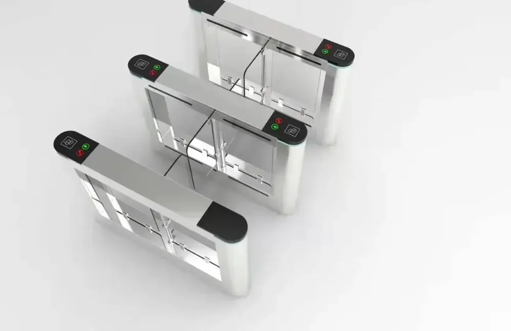 نظام التحكم في الوصول لأمن المشاة، بوابة سرعة الباب الدوار مع وحدة تحكم RFID