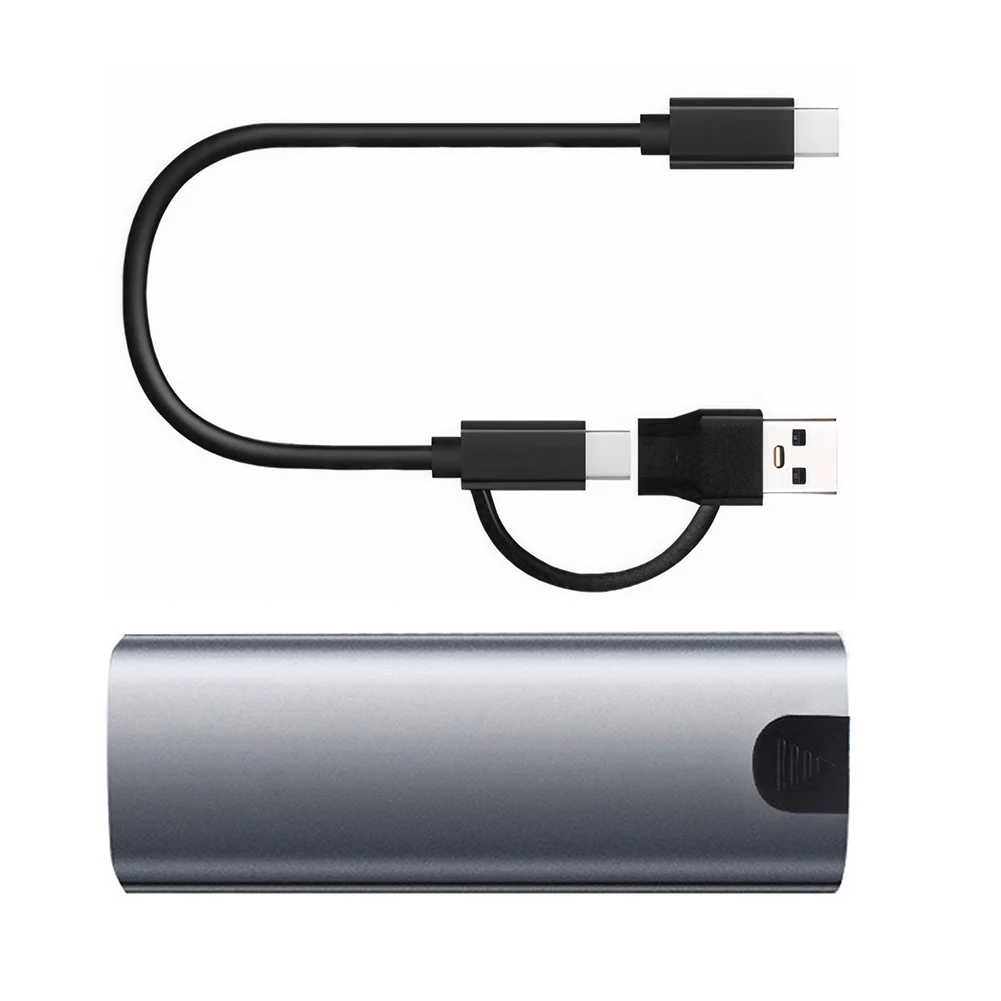 M.2 NGFF to USB 3.1 外付け SSD エンクロージャ アダプター Type-C 3.1 SSD ボックス アルミニウム合金 B/(B+M) キー 2230/2242/2260/2280 SSD 用