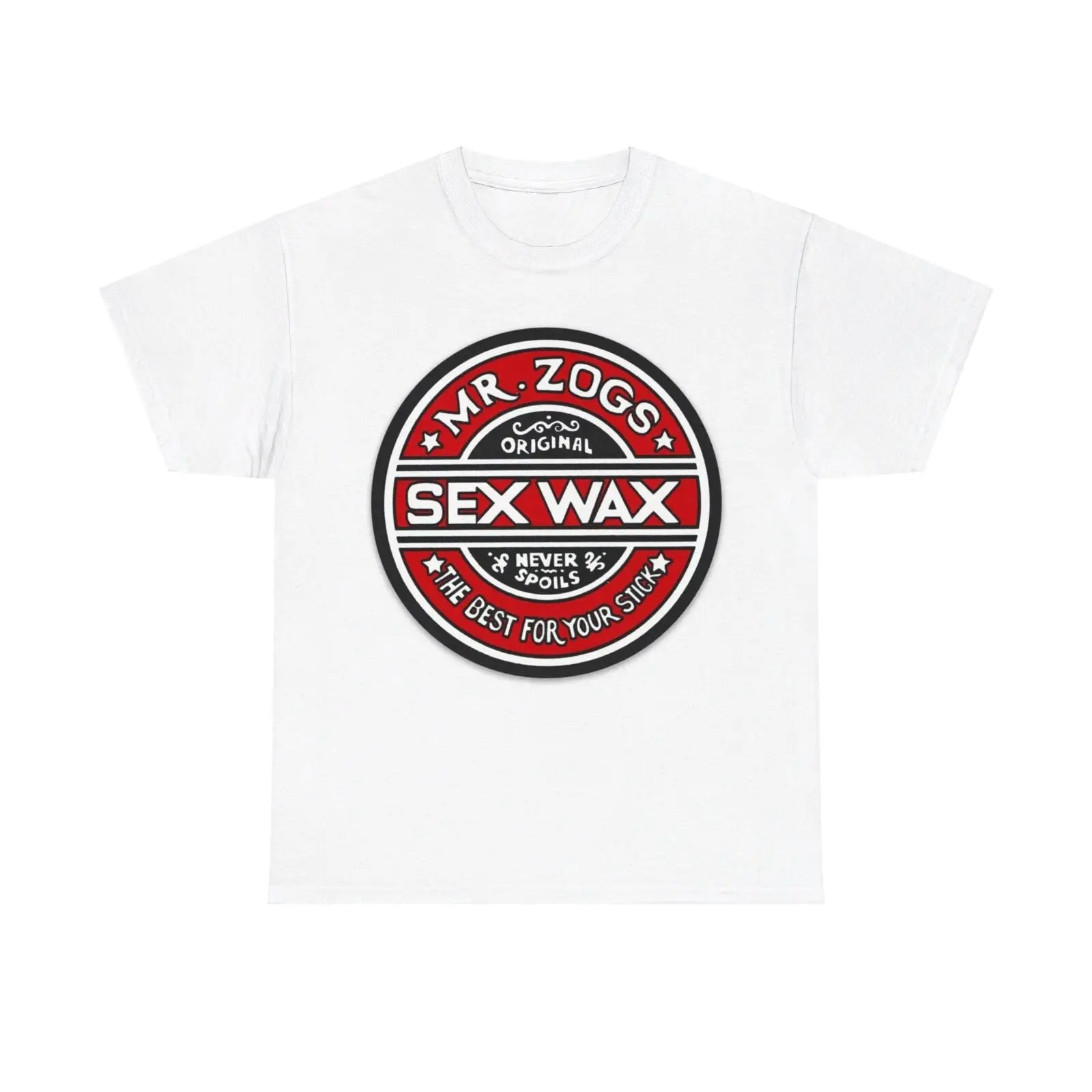 Mr Zogs Sex Wax T Shirt Surfing Gear Charlies Angels Beach Heavy Cotton