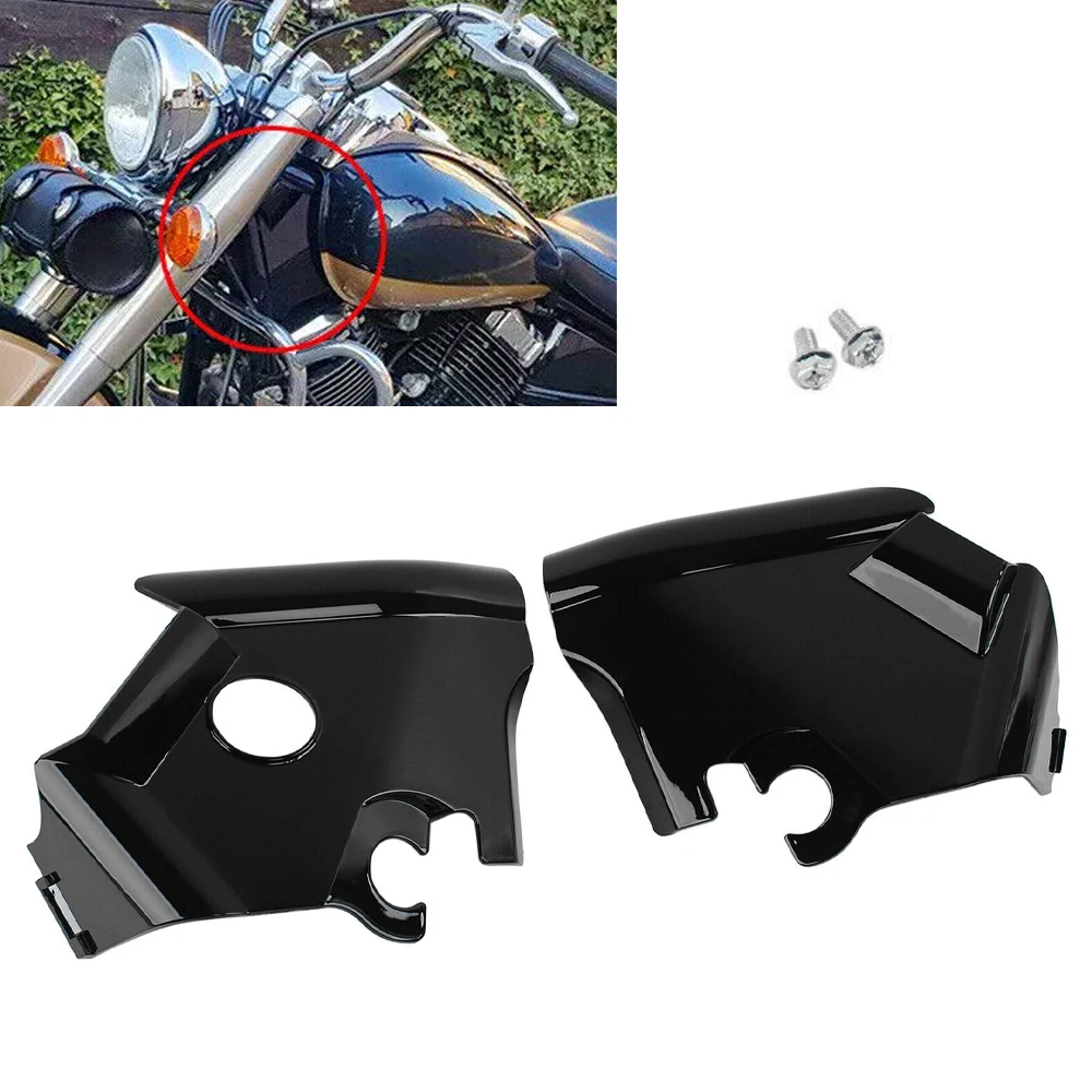 

Front Fork Upper Frame Neck Covers Motorcycle Neck Cover For Yamaha XVS400 Drag Star 96-17 V-Star 650 DragStar 650 XVS650 97-03