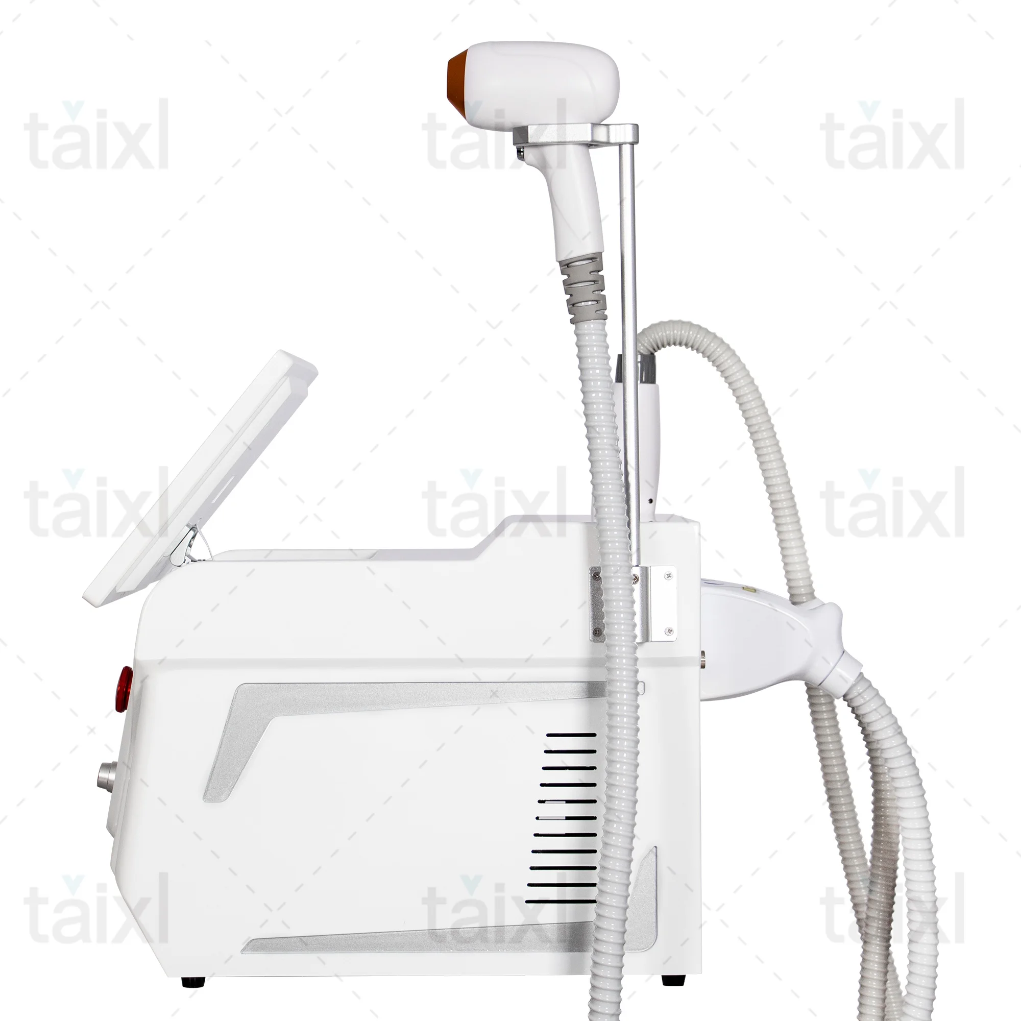 Macchina per la depilazione a diodi e picosecondi 2 in1 808NM con attrezzatura per epilatore per rimozione tatuaggi a 3 lunghezze d'onda 755nm 808nm 1064nm