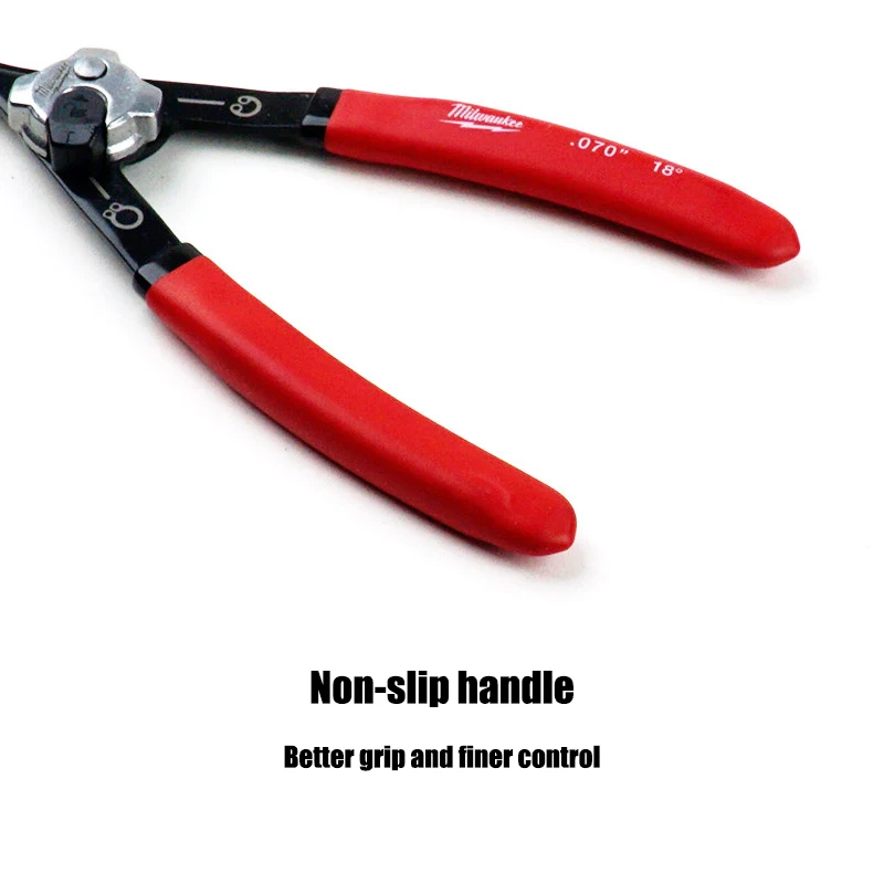 Milwaukee 6-Zoll 18 ° /90 ° Kombizange mit Kartenfeder, umwandelbare Handwerkzeugzange 4932492490/4932492492 – Detail 7