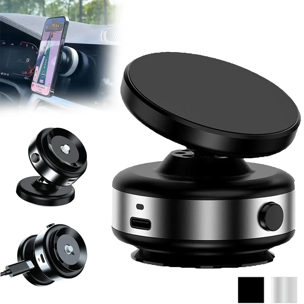 

2024 Uprgraded 360 Rotation Magnetic Car Holder Portable Dashboard Windshield Vent Auto Clamping Vacuum Suction Stand