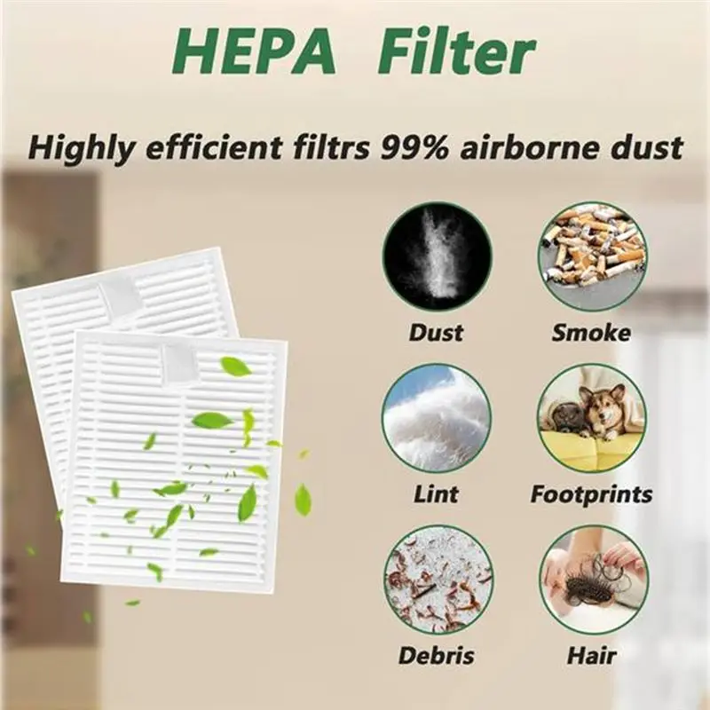 PZHI-Main Side Brush Filter Mop For Irobot Roomba Combo Essential/2 Essential/Y0110/Y0112/Y0140/ Y011640/Y051240 Vacuum Attachme