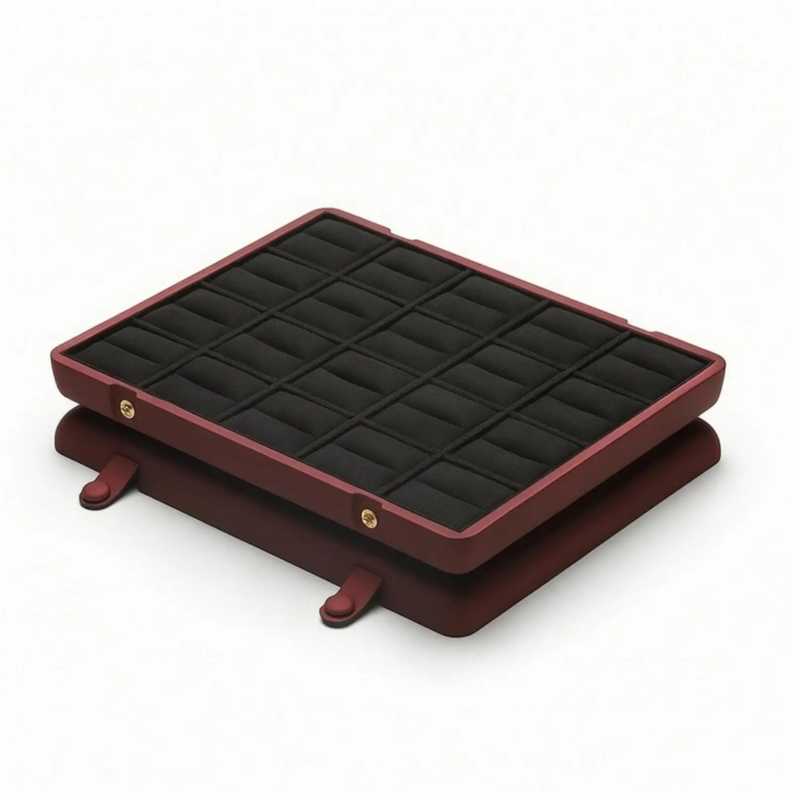 Jewelry Storage Box Rigid-Shell Container Compact for Travel