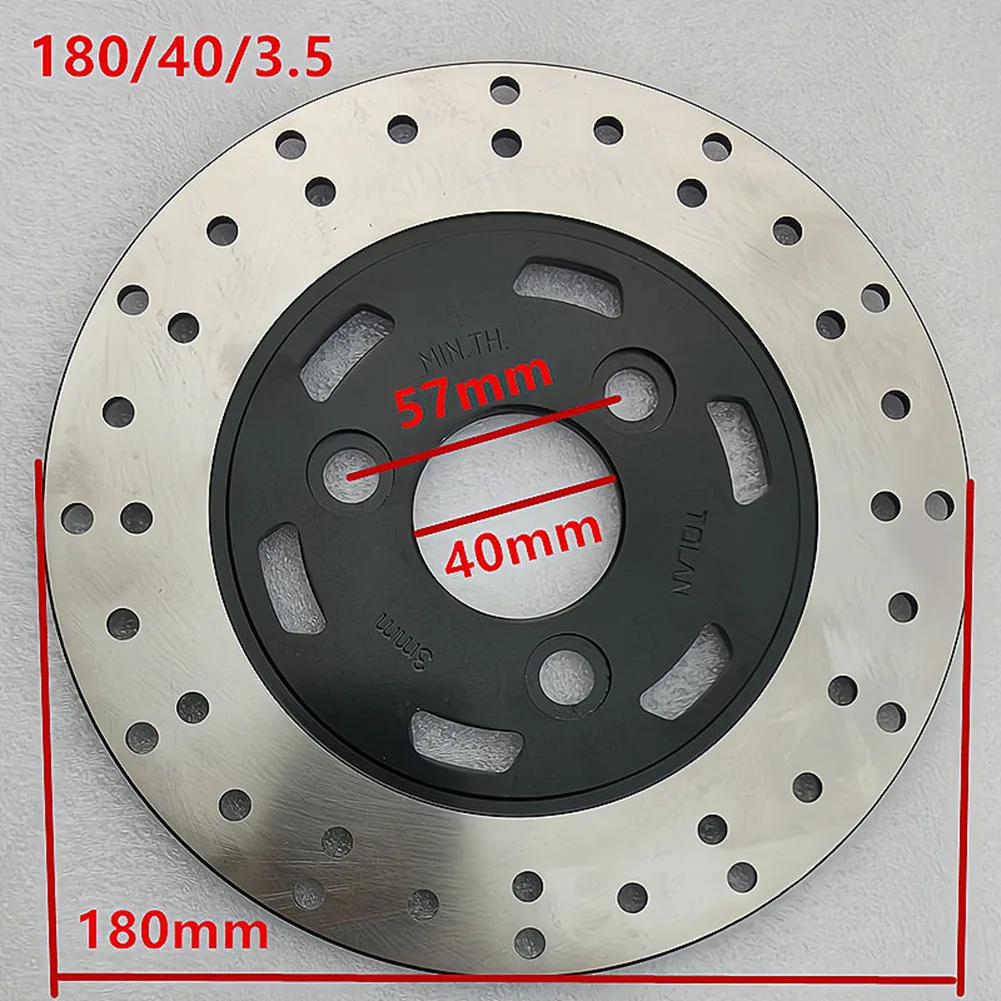 

Efficient Electric Bike Disc Brake 180MM 3 Hole 70MM 3 5MM Ventilated Design Suitable for Electric Motors and Motorcycles