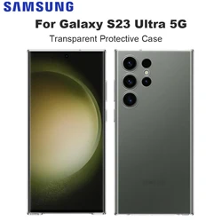 For Samsung Clear Smartphone Case EF-QS918 for Galaxy S23 Ultra S23Ultra Slim Transparent Phone Case