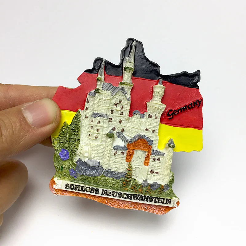 

Neuschwanstein Castle Landmark Building Travel Souvenir Magnetic Refrigerator Magnet Home Decor Gift