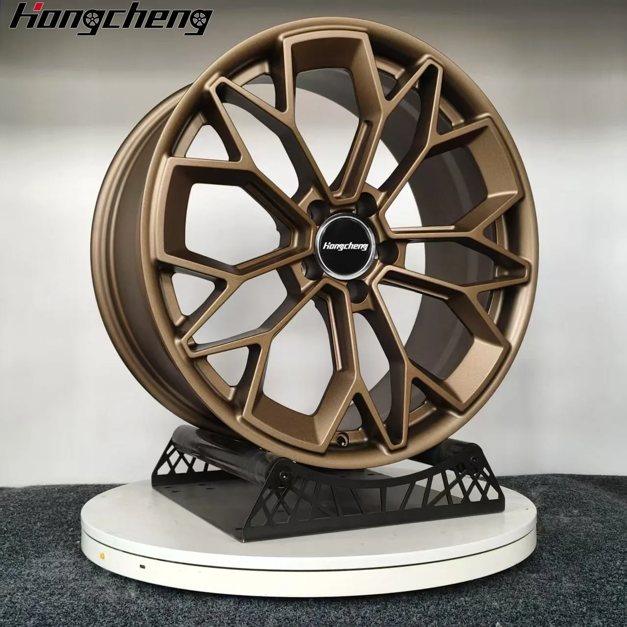 New model of 26 17 18 19 20 21 22 Inch Bronze  Alloy Wheels 5x120  5x108  5x114.3 Forged Wheels for