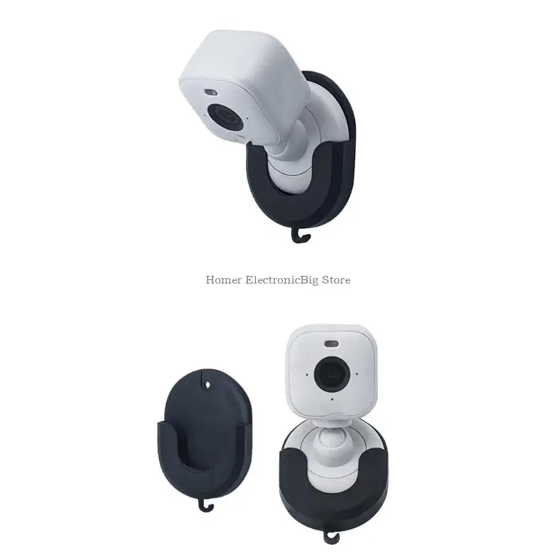 Adhesive Wall Mount Indoor Camera Silicone Wall Mount Stand Anti Slip Sapce Saving Camera Bracket Quick Installation KINO