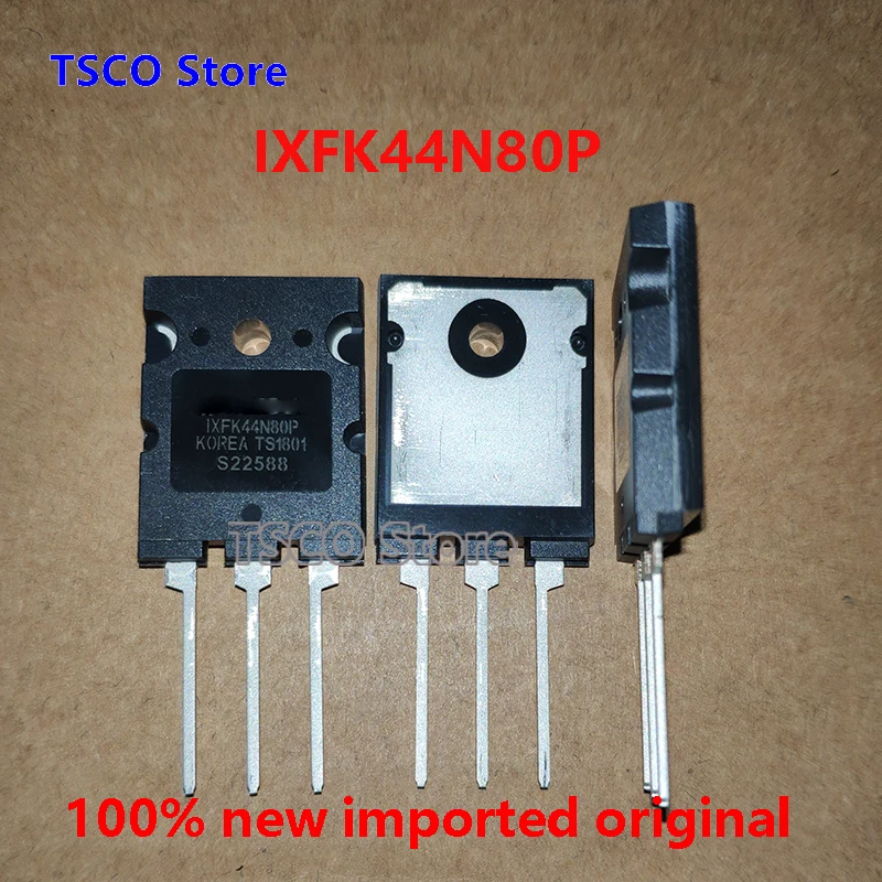 (5-10Piece)   IXFK44N80P  Origiail   N-CH 800V 44A  TO-264